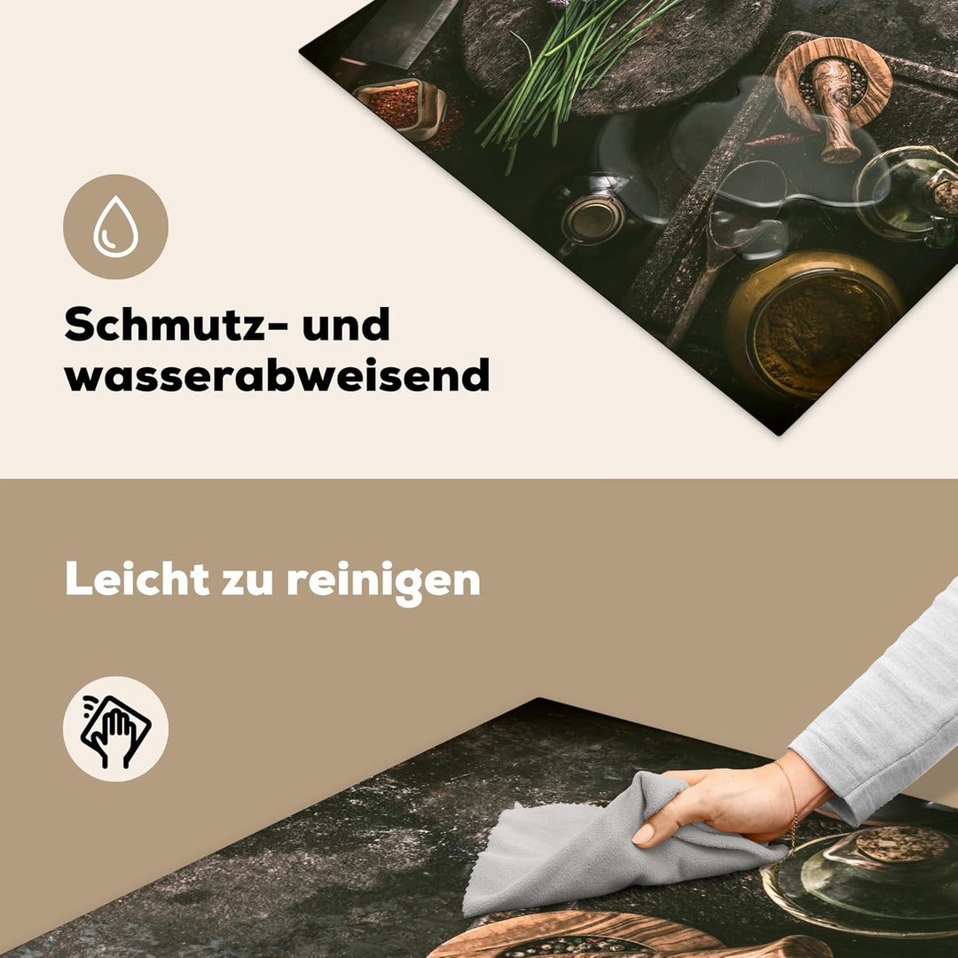 Herdabdeckplatte Einteilig Ceranfeld Abdeckplatte Küche Deko Ceranfeldabdeckung Herdabdeckung Indukt