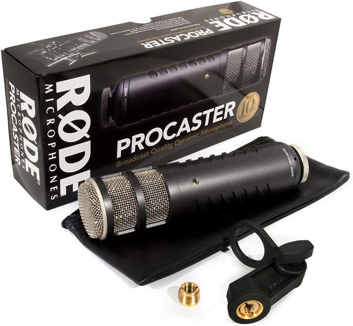 Rode Procaster Sprecher-Mikrofon + keepdrum WS02 Windschutz Procaster + keepdrum WS02 Windschutz, Pr
