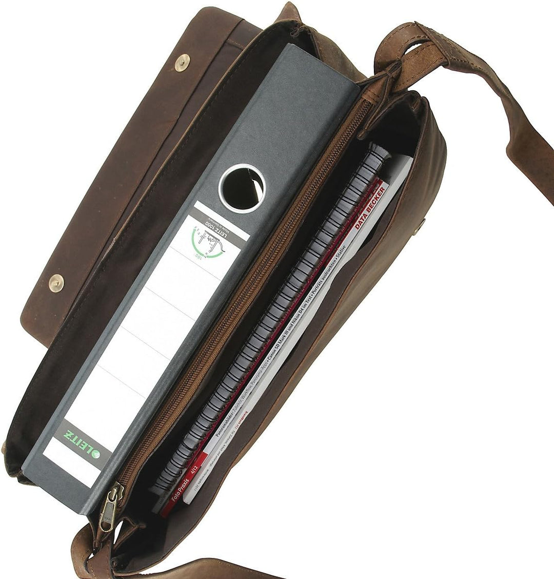 Harold's Kuriertasche 39 x 32 x 10 cm Rind-Leder 310403