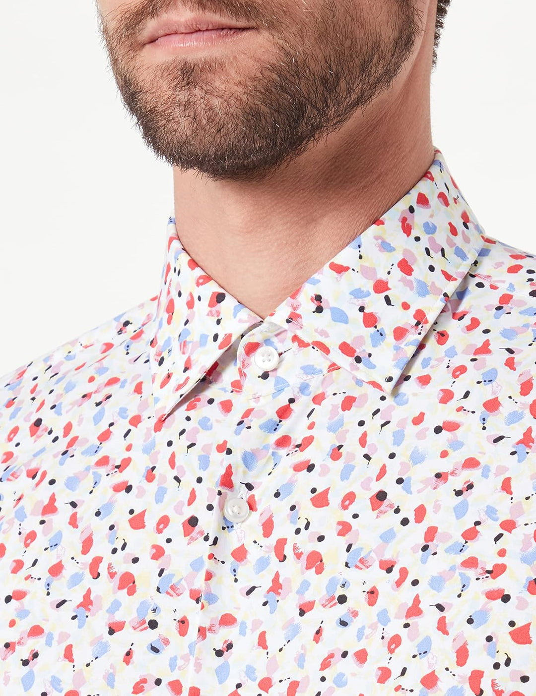 HUGO Herren Kenno 2 Shirt 46 Bright Red625, 46 Bright Red625