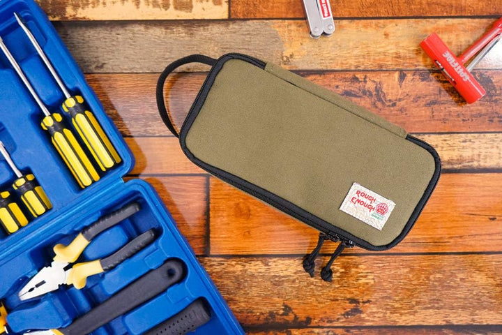 Rough Enough kleine Multi-Kabel-Werkzeugtasche Kit Organisatoren Aufbewahrungstasche für Herren Frau