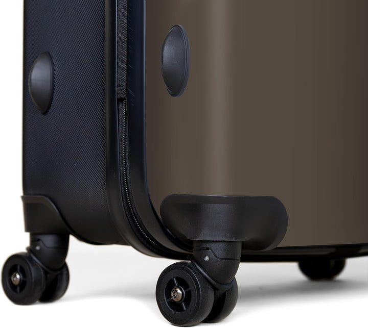 NoBoringSuitcases.com® Koffer XL Gross 77x51.5x28 cm Hartschale Reisekoffer 4 Rollen Leicht Koffer T