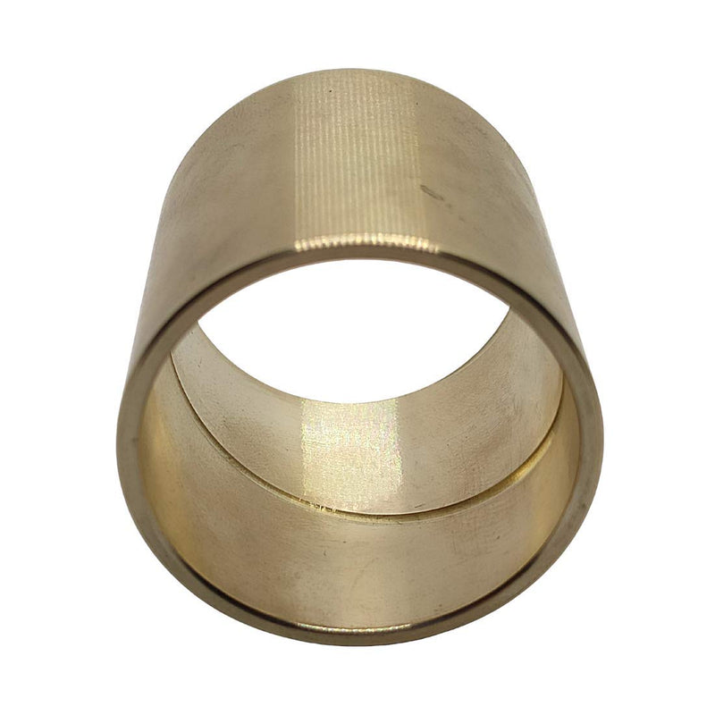 Gleitlagerbuchse 30mm x 35mm x 65mm | Gleitlager aus Bronze mit Schmiernut | Bronze-Gleitlager 30x35