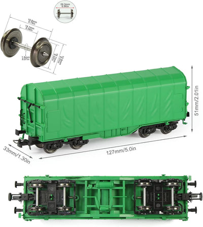 Evemodel 2Stk. Spur H0 1:87 Modell Schienenverkehr Wagon rollendes Material Eisenbahnwagen Landschaf