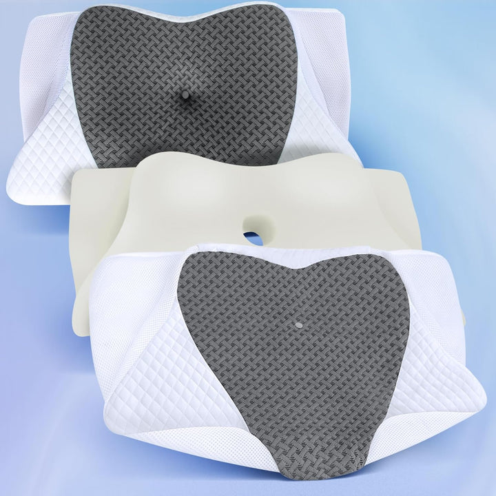 SAHEYER Kissenbezug, Hautfreundlicher Baumwoll-Kissenbezug Weicher bequemer Kissen Bezug für 60 x 35