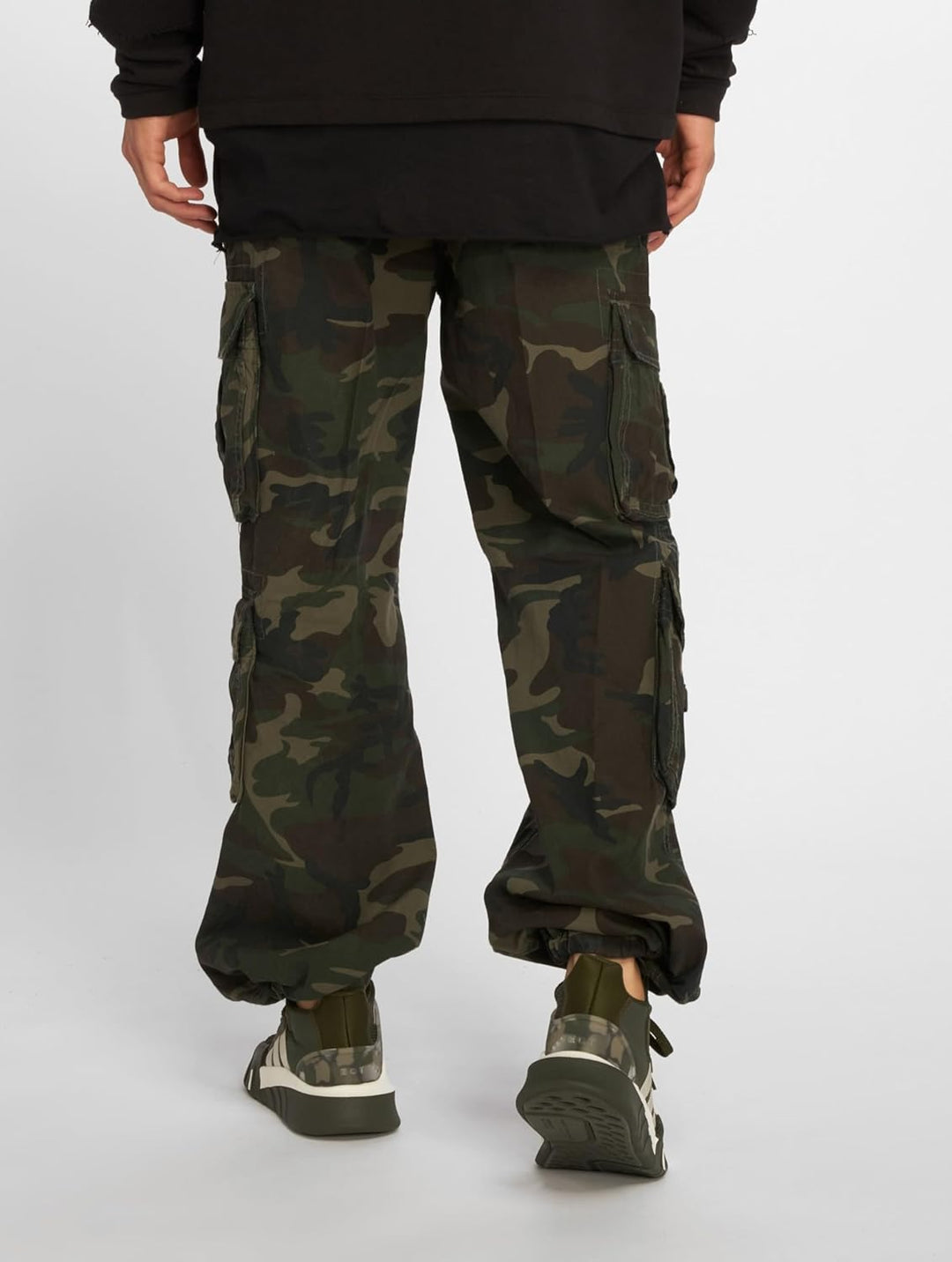 Brandit Herren Pure Vintage Pants Hose, S Mehrfarbig (Woodland 10)