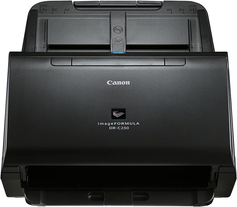 Canon DR-C230 imageFORMULA Scanner Dokumentenscanner (Duplex Einzug, 600 DPI, Farbscan, Canon Captur