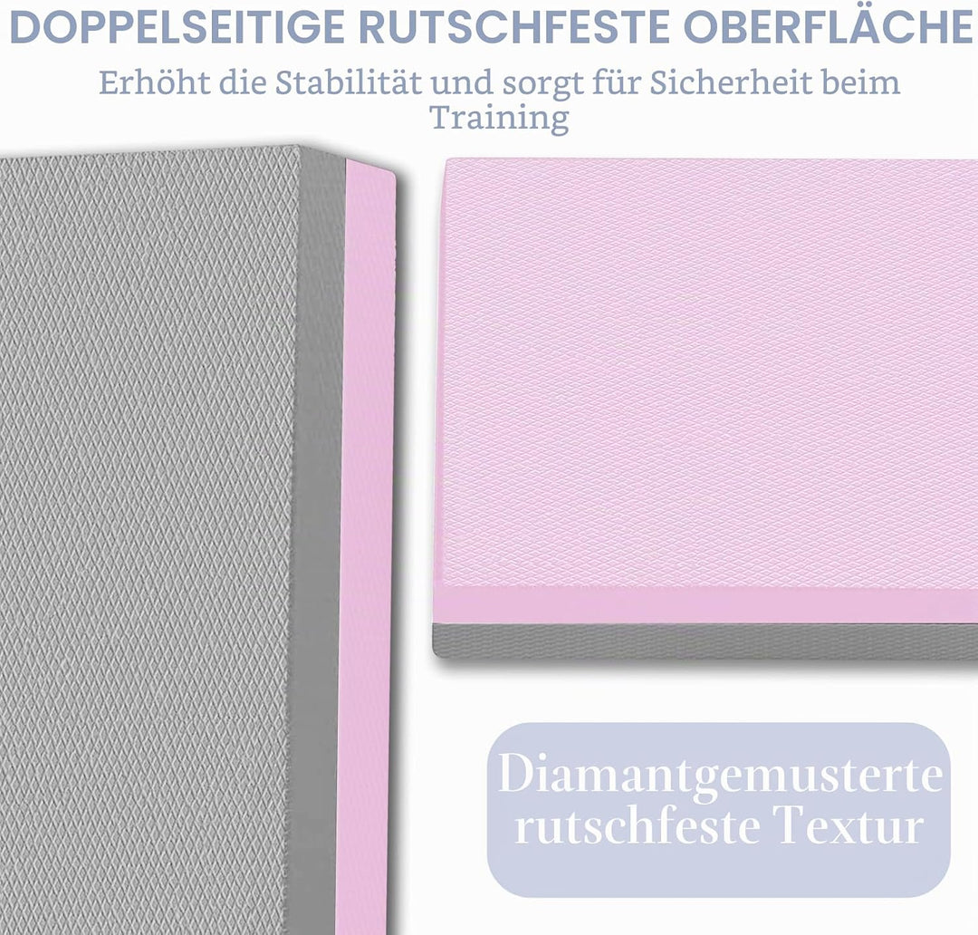 Balance Pad 2er-Sets, 40x33cm Balancekissen Rutschfest, Balance Pad Pferd für Gleichgewicht, Stabili
