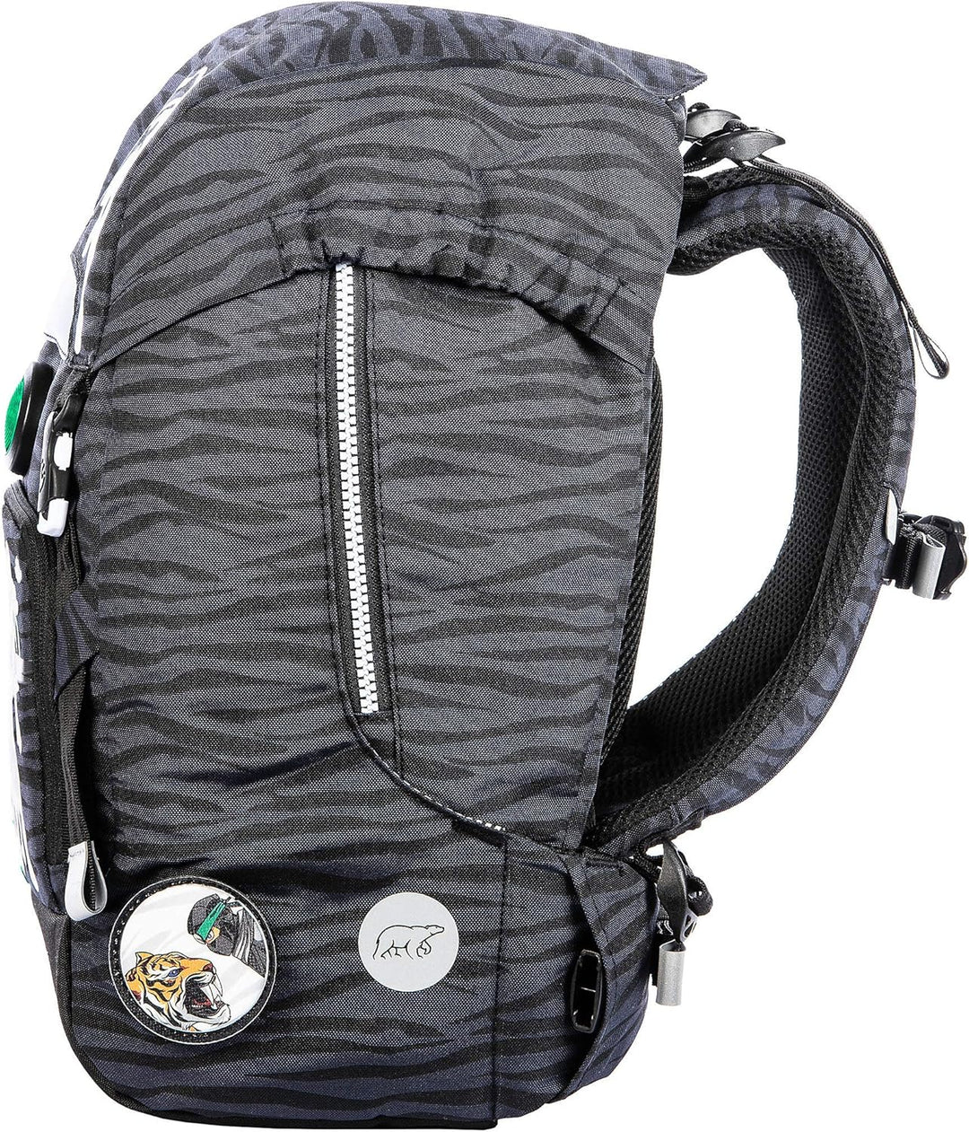 Beckmann of Norway Classic 22 Liter Schulranzen Set 4tlg. 1. Klasse, Beckmann Farbe:Ninja Tiger