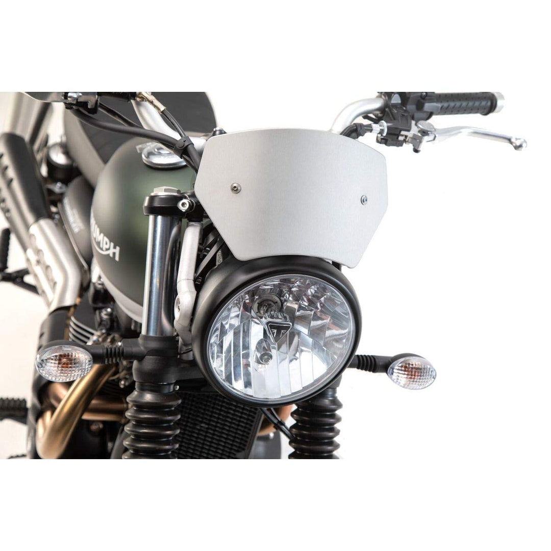 SW-Motech Windschild - Silbern. Triumph Street Scrambler 900 (16-).