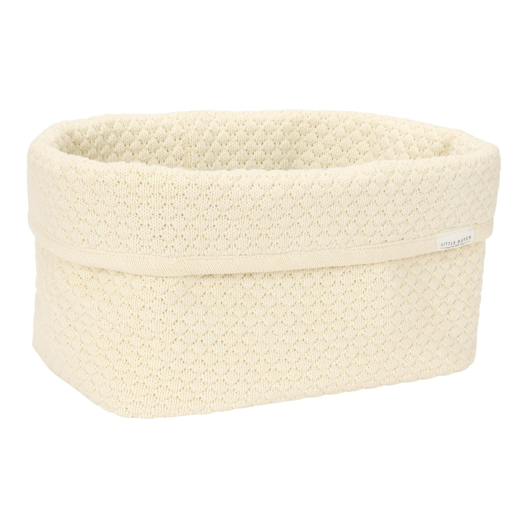 Little Dutch Wickeltischkörbchen Körbchen Korb Utensilo Organizer für den Wickeltisch Baby Strick gr