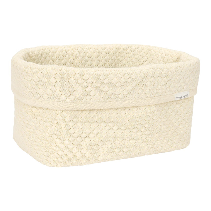 Little Dutch Wickeltischkörbchen Körbchen Korb Utensilo Organizer für den Wickeltisch Baby Strick gr