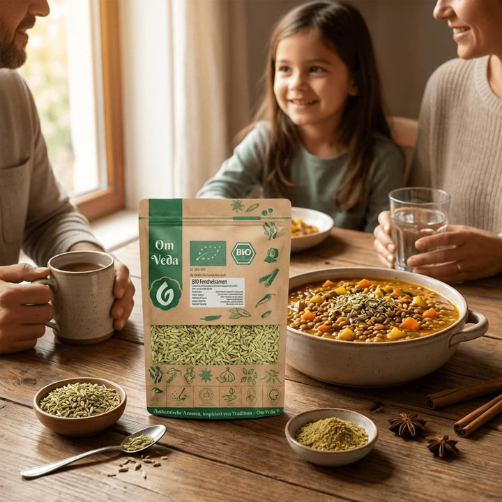 BIO Fenchelsamen 900g Fenchel Gewürz Fenchelsaat Fennel Seeds ganz | BIO-Qualität | Teegewürz Kräute
