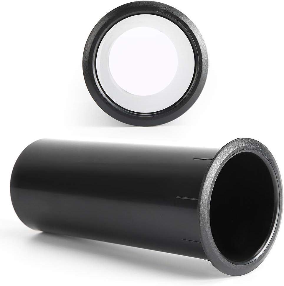 Topiky 2PCS Woofer Speaker Cabinet Port Wechselrichterrohr 60 mm offenes Loch 150 mm Gesamtlänge Gee