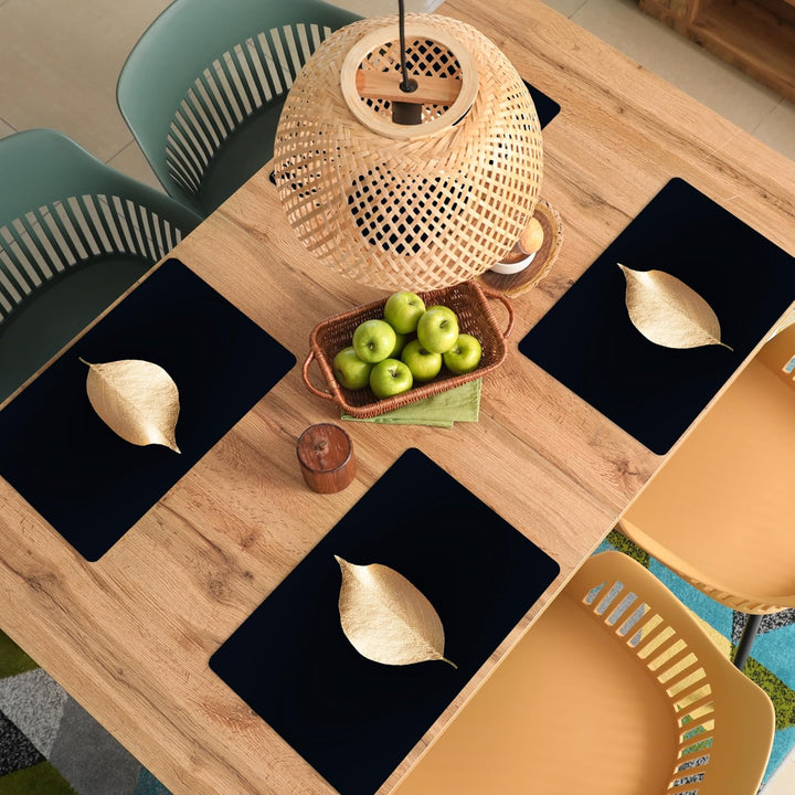 KitchenYeah© Platzsets Abwaschbar 6-Teilig 45x30 cm Tischsets Platzdeckchen Platzset Unterlage Tisch