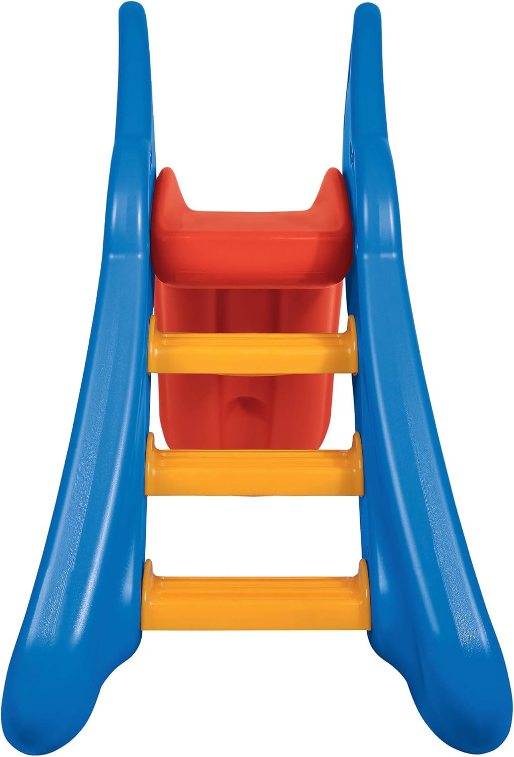BIG - Fun-Slide - 152cm lange Rutschbahn, Nutzung für den Hausgebrauch, rot-blaue Rutsche für drinne