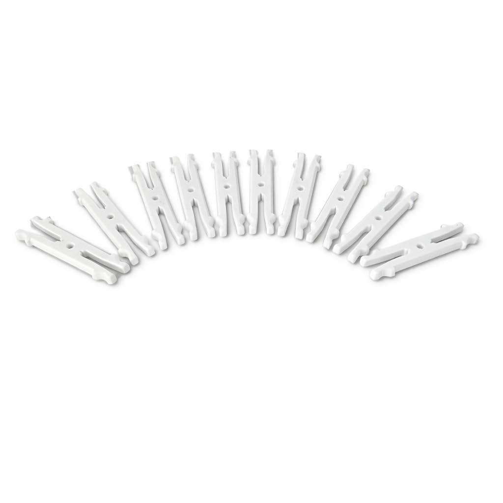 10x Heavy Duty Verbinder Clip Schienenverbinder kompatibel zu Carrera 132/124