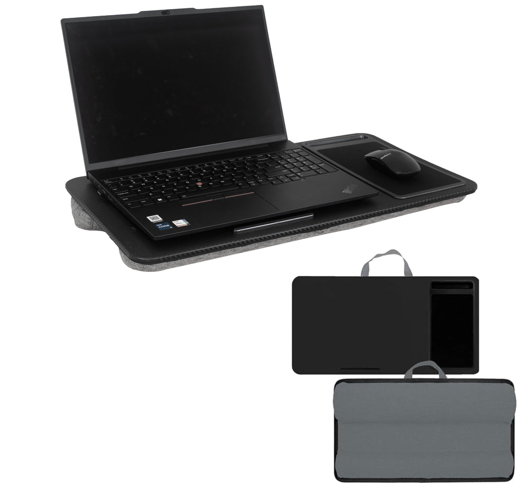 HYFIVE Laptop-Tablett mit Kissen, Schoss-Schreibtischkissen, tragbarer Laptop-Tisch, Tablet, Schosst