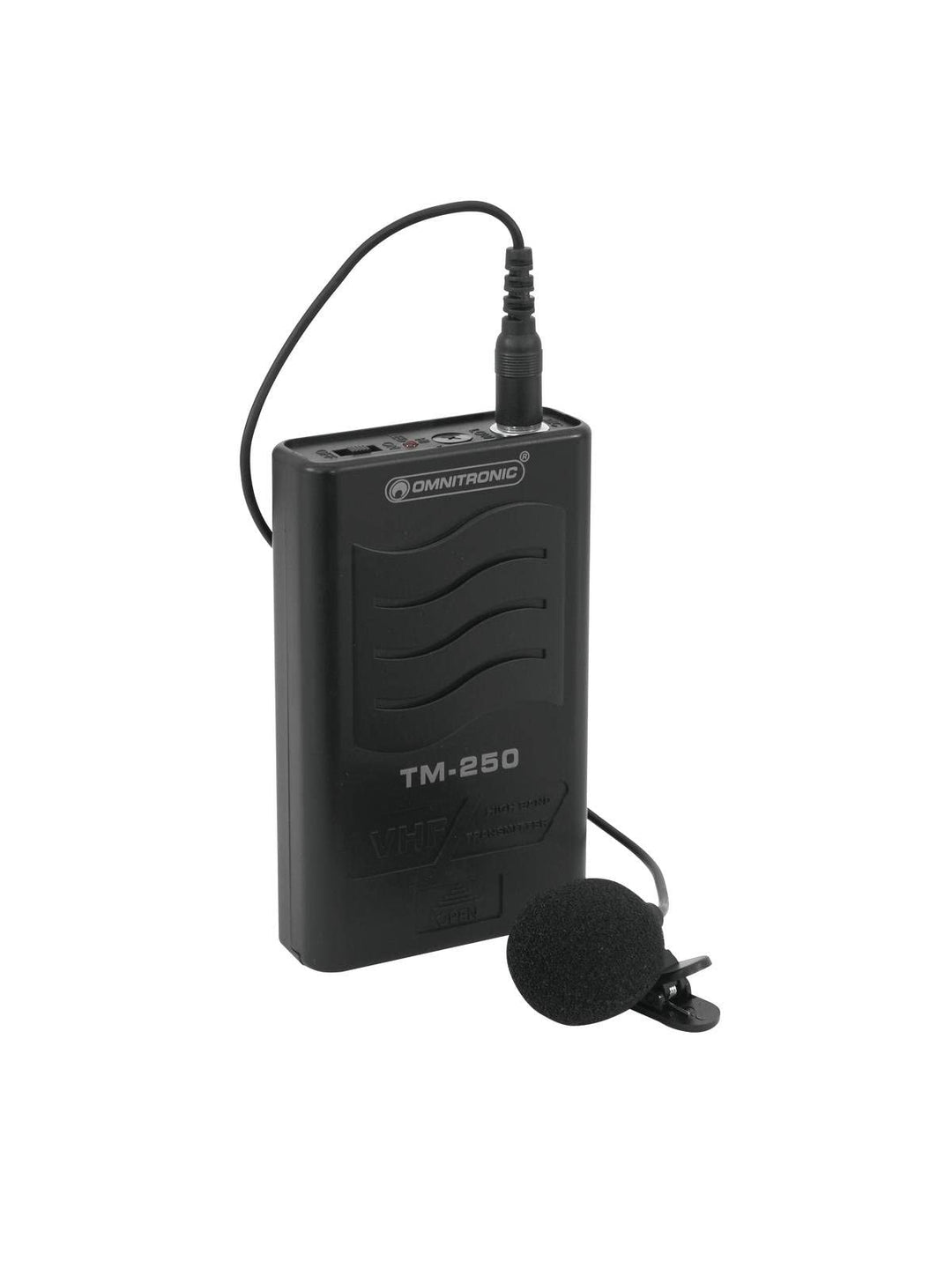 OMNITRONIC TM-250 Gürtelsender VHF179.000 | VHF-Taschensenderset für das Modell TM-250