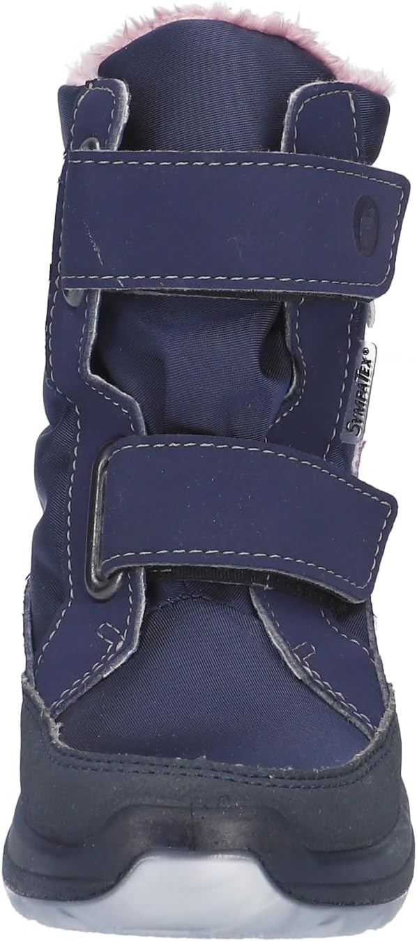RICOSTA Mädchen Winterstiefel ANNIKA,Kinder Boots,WMS:Mittel,Sympatex,Blinklicht 25 EU Blau 170, 25