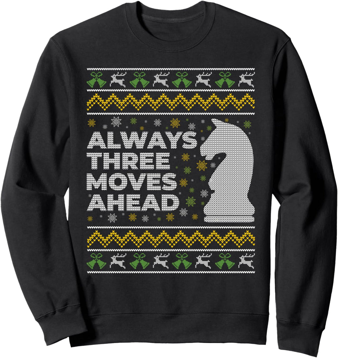 Chess Player Ugly Christmas Sweatshirt