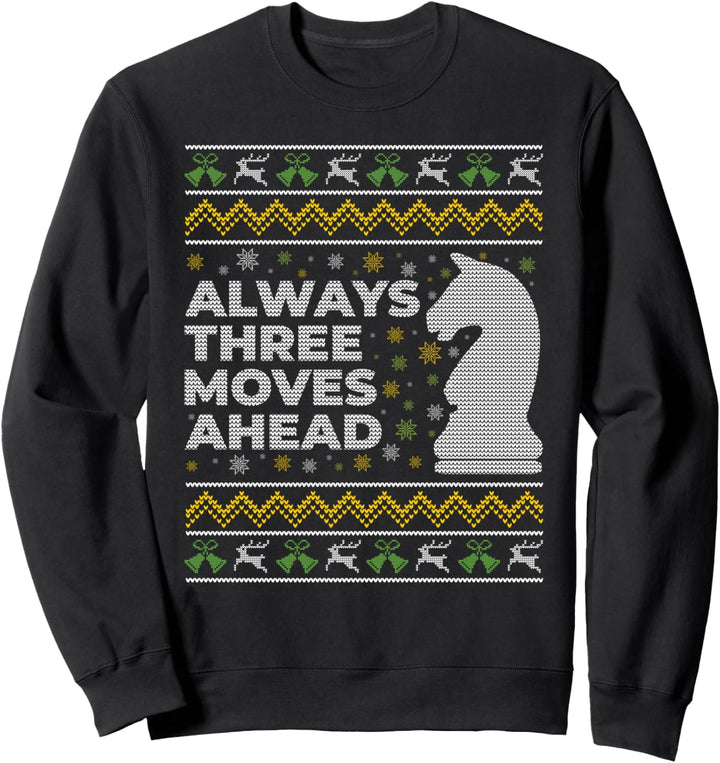 Chess Player Ugly Christmas Sweatshirt
