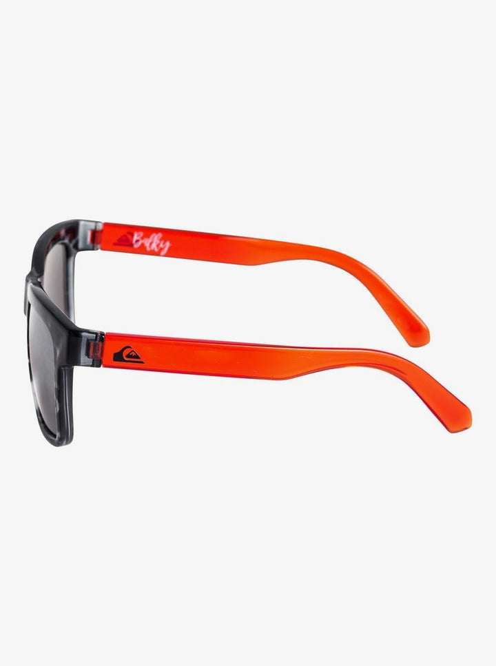 Quiksilver Jungen Balky Sonnenbrille (1er Pack), Einheitsgröße Black/Black/Grey