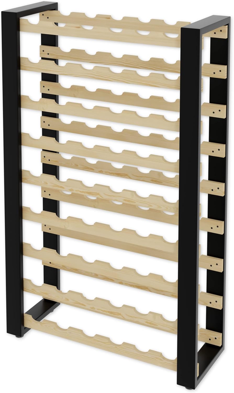 Lenmar Serie RW Weinregal aus Holz für Flaschen, LOFT, Flaschen, Wein, Flaschenregal, Kellerregal, R