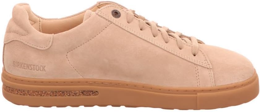Birkenstock Classic Damen Arizona Leder Pantoletten 38 EU Schmal Beige, 38 EU Beige