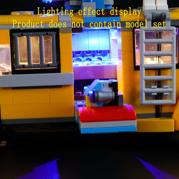 GEAMENT Licht-Set Kompatibel mit Lego Paranormaler Abfang-Bus 3000 (Paranormal Intercept Bus 3000) -