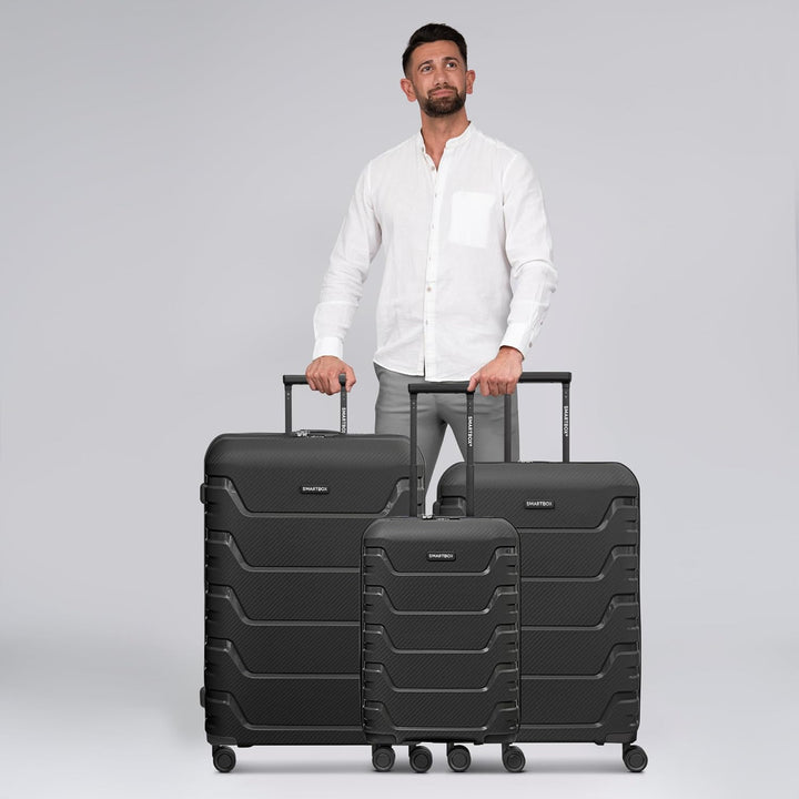 SMARTBOX Hartschalen Koffer-Set 3-teilig | aus hochwertigem, robusten und leichtem Polypropylen Mate