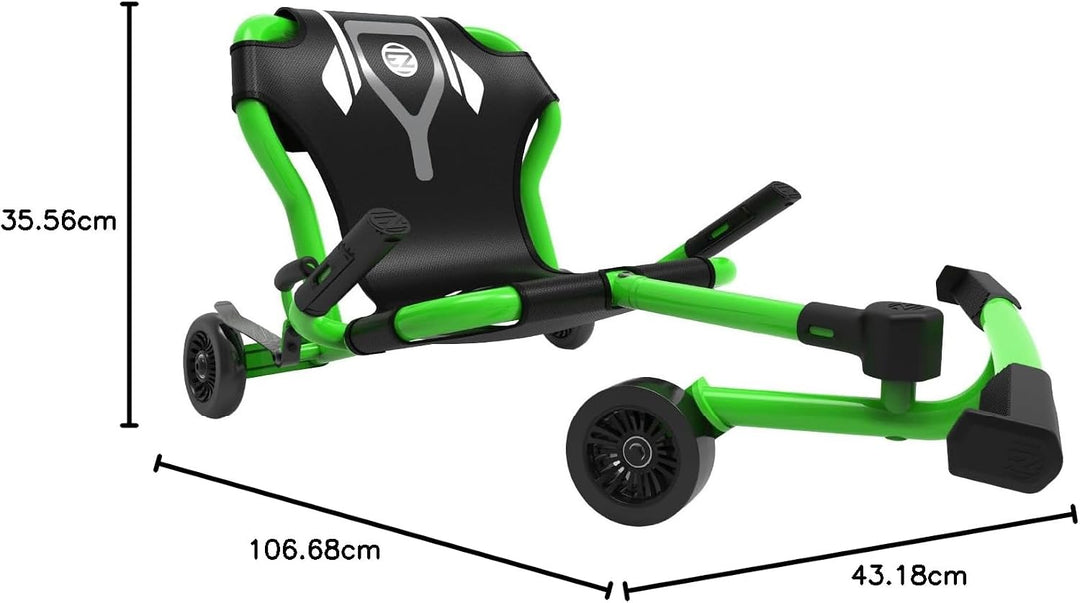 Ezyroller Kinderfahrzeug Dreirad Classic X Trike Kinder Sitz Scooter Ezy Roller (grün), grün