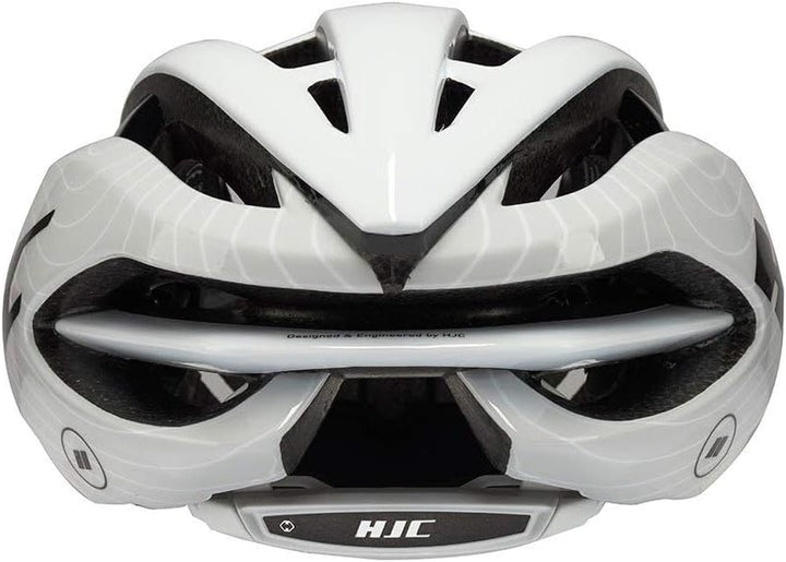 HJC Helmets Unisex – Erwachsene Ibex 2.0 strassenhelm, White Line Grey, L 58~61CM