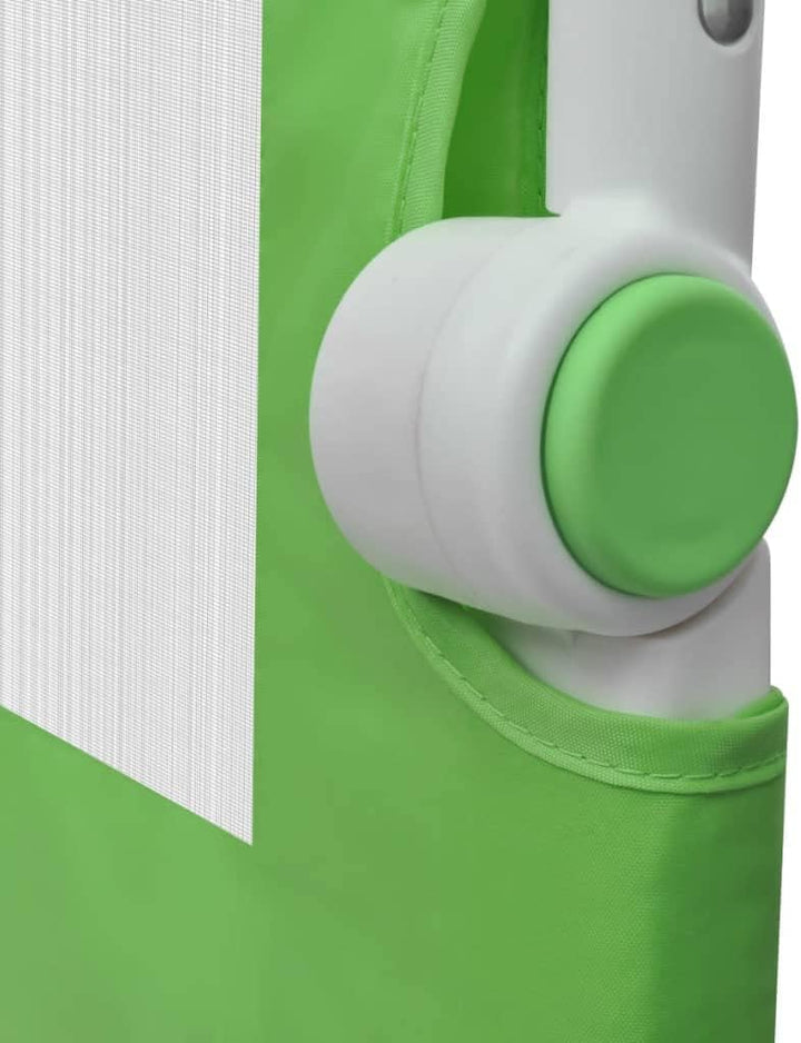 vidaXL Kinder Bettgitter 150cm Bettschutzgitter Kinderzimmer Fallschutz Baby 150 cm (1er Pack) Grün