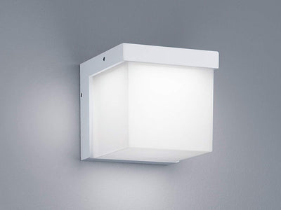 Trio Leuchten LED Aussenleuchte Yangtze 228260101, Druckguss Aluminium weiss, 1x 3.5 Watt, Weiss