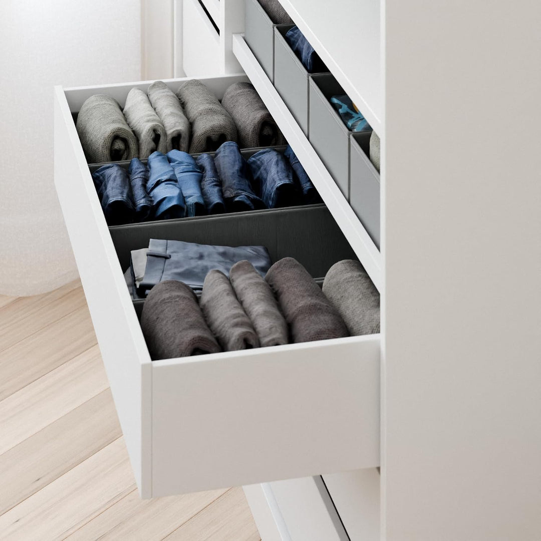 PAX Schubladen Organizer, Boxen zur Kleiderschrank Organisation, Ordnungssystem für Schubkasten 50cm