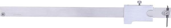 KS Tools 300.0626 Universalstreichmass mit Anschlagrolle, 200mm