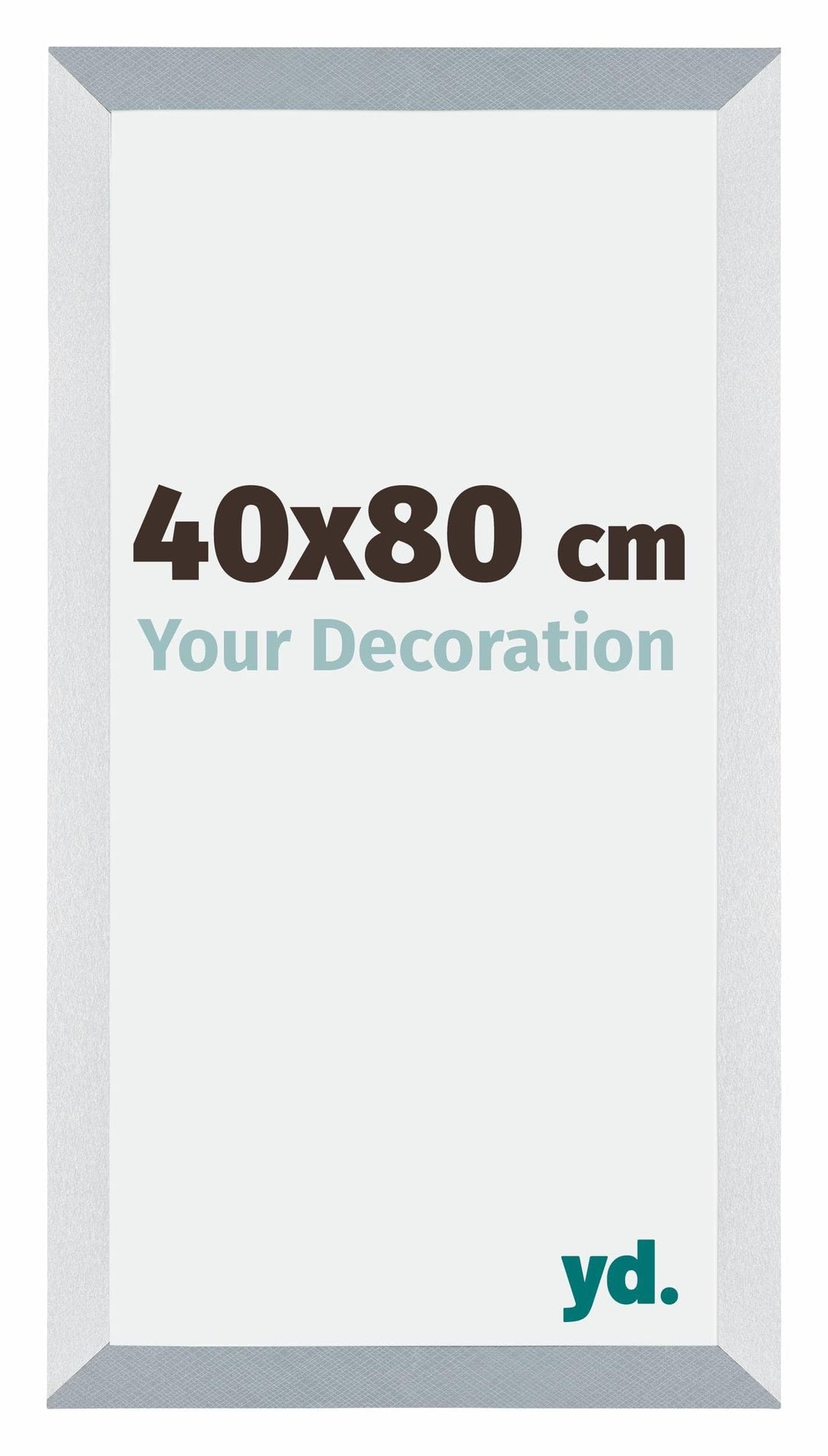 yd. Your Decoration - Bilderrahmen 40x80 cm - Bilderrahmen aus MDF mit Acrylglas - Antireflex - Ausg
