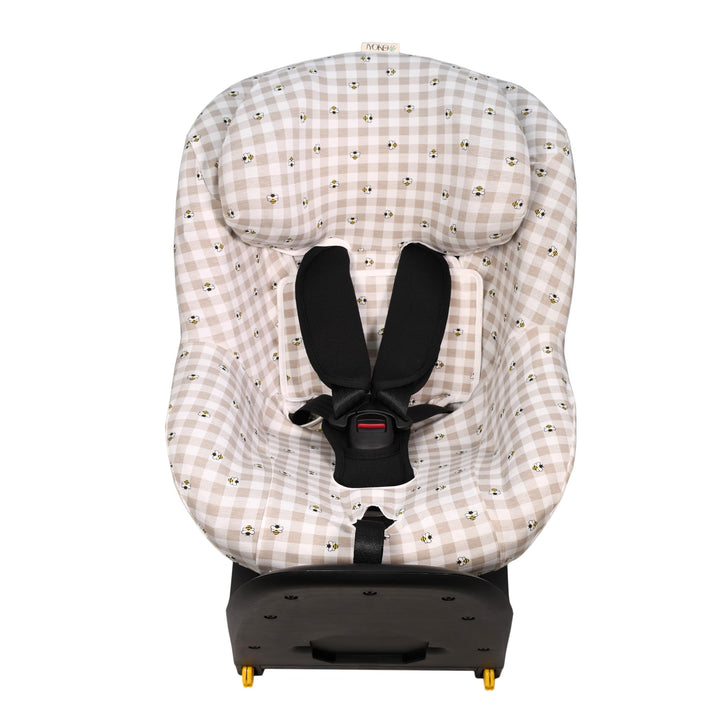 JYOKO Kids Bezug für Autositz kompatibel mit Maxi Cosi (Picnic Vichy, Maxi Cosi Pearl 360 y Mica Pro