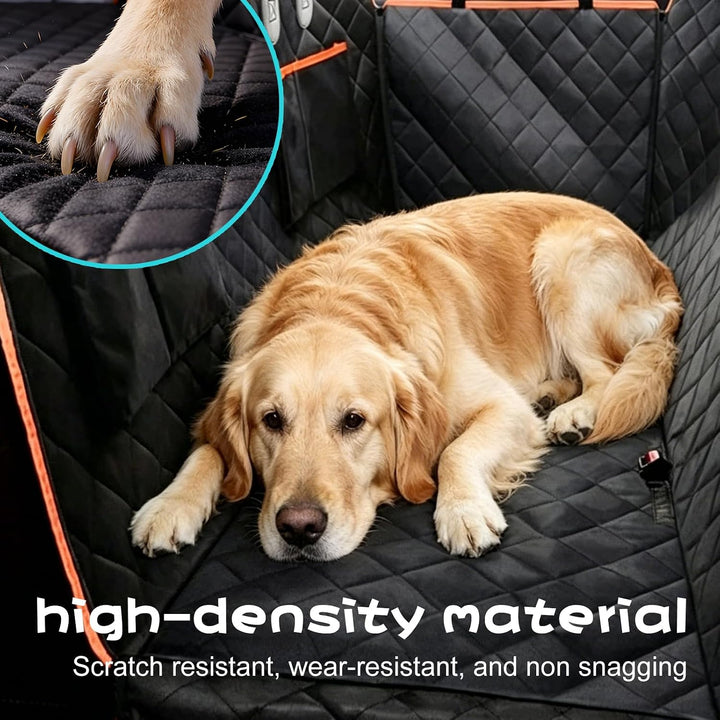 Hundedecke Auto Rückbank, Autoschondecke Hund Rücksitz, Hundeschutz Auto Rückbank, Wasserdicht Kratz