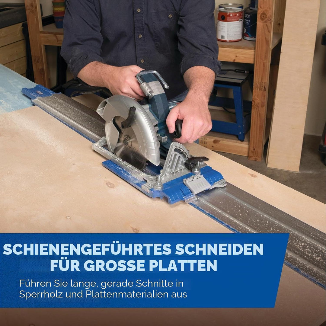 KREG Accu-Cut Sägeführung Kreissägebahn, Kreissägebahn