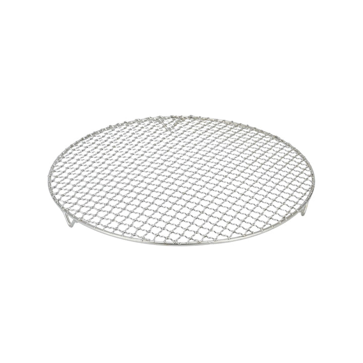 Edelstahl Grillrost Rund Mit 2cm Füssen Ø10-42.5cm - Universelles Kochgitter Für Heissluftfritteusen