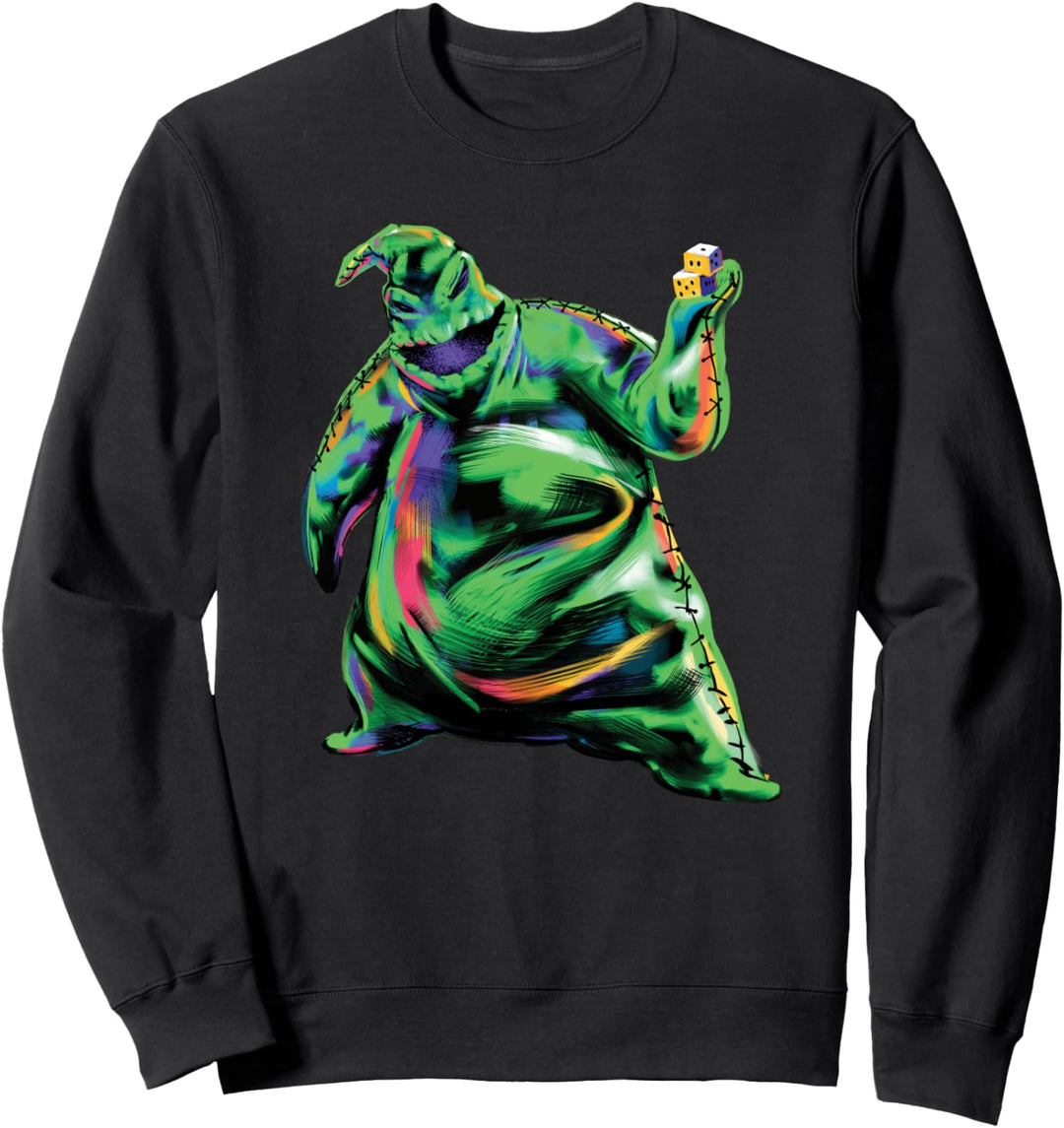 The Nightmare Before Christmas Painted Oogie Boogie Sweatshirt