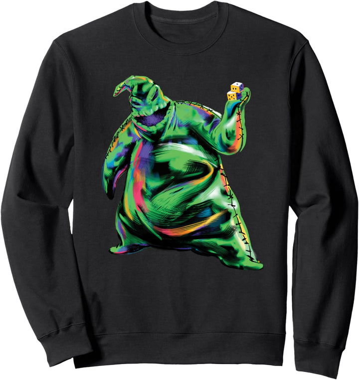 The Nightmare Before Christmas Painted Oogie Boogie Sweatshirt