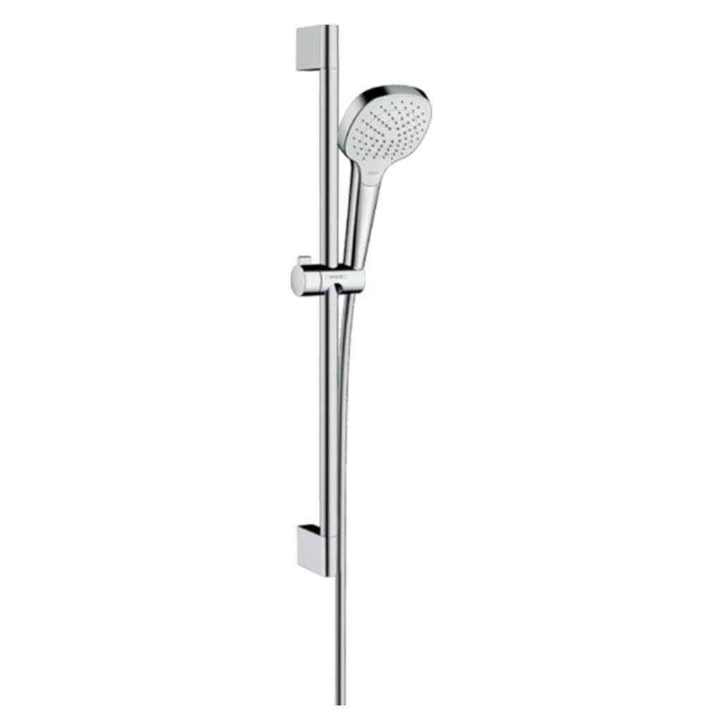 hansgrohe Croma Select E Duschset 0,65m, 3 Strahlarten, Weiss/Chrom 0,65m Set 3 Strahlarten (Vario)