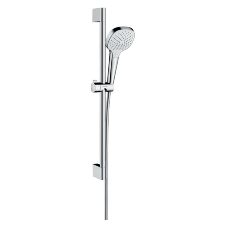 hansgrohe Croma Select E Duschset 0,65m, 3 Strahlarten, Weiss/Chrom 0,65m Set 3 Strahlarten (Vario)