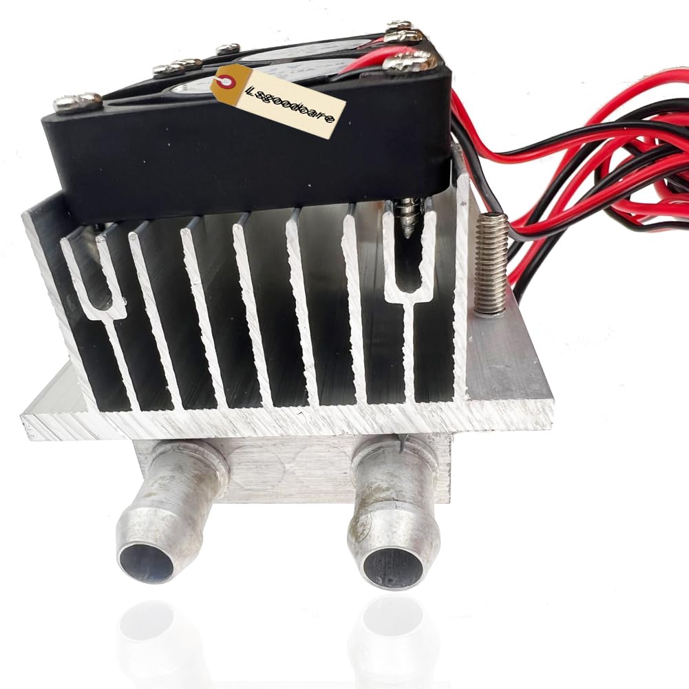 Lsgoodcare 120W Halbleiterkühlung Kühlerkit DIY Peltier-Kühler 12V TEC1-12706 Kühlkörper-Modul Therm