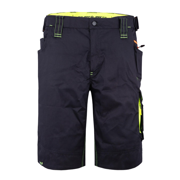 Engelbert Strauss 65513 SHORTS e.s.motion 2020 - sportlich Arbeitshose, schwarz/gelb, Grösse 54 54 S