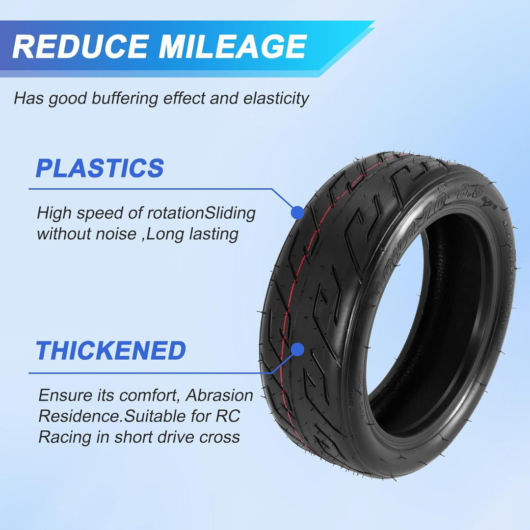 Liseng Schlauchloser Reifen 10X2.70-6.5 Vakuumreifen für Balanced Scooter 10 Vakuum Reifen