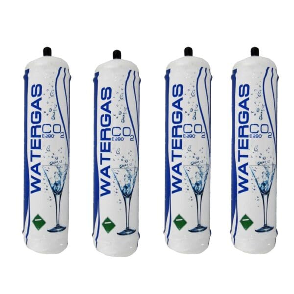 Thermohydraulische RV® 4 Einweg-CO2-Flaschen E290 Lebensmittelqualität Sprudelwasser für Wassersprud
